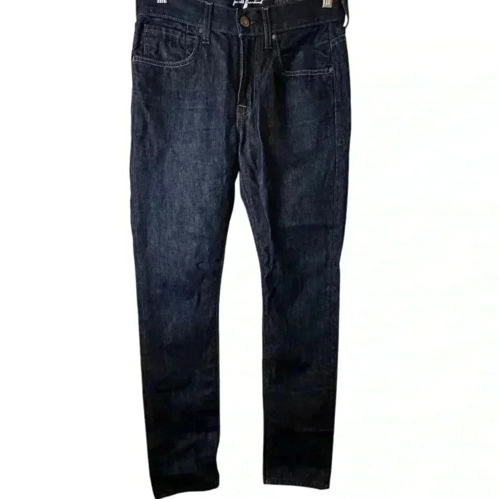 7 For All Mankind Men's Paxtyn Skinny Jeans Blue Size‎ 29x31 Denim